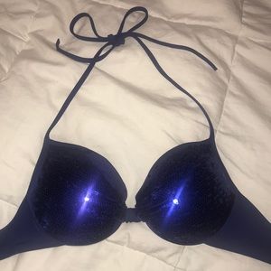 Victoria’s Secret Sequin Bikini Top- Size Small